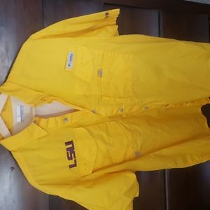 Columbia pfg lsu short sleve